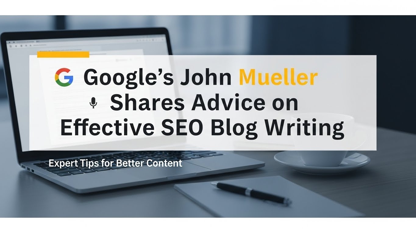Google’s John Mueller Shares Advice on Effective SEO Blog Writing