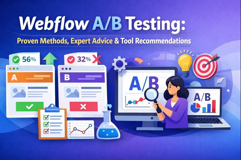 Webflow AB Testing Proven Methods, Expert Advice & Tool Recommendations