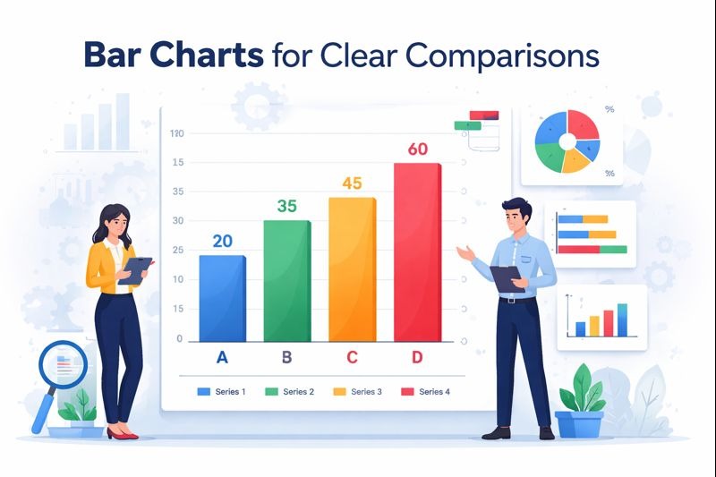 Bar Charts for Clear Comparisons