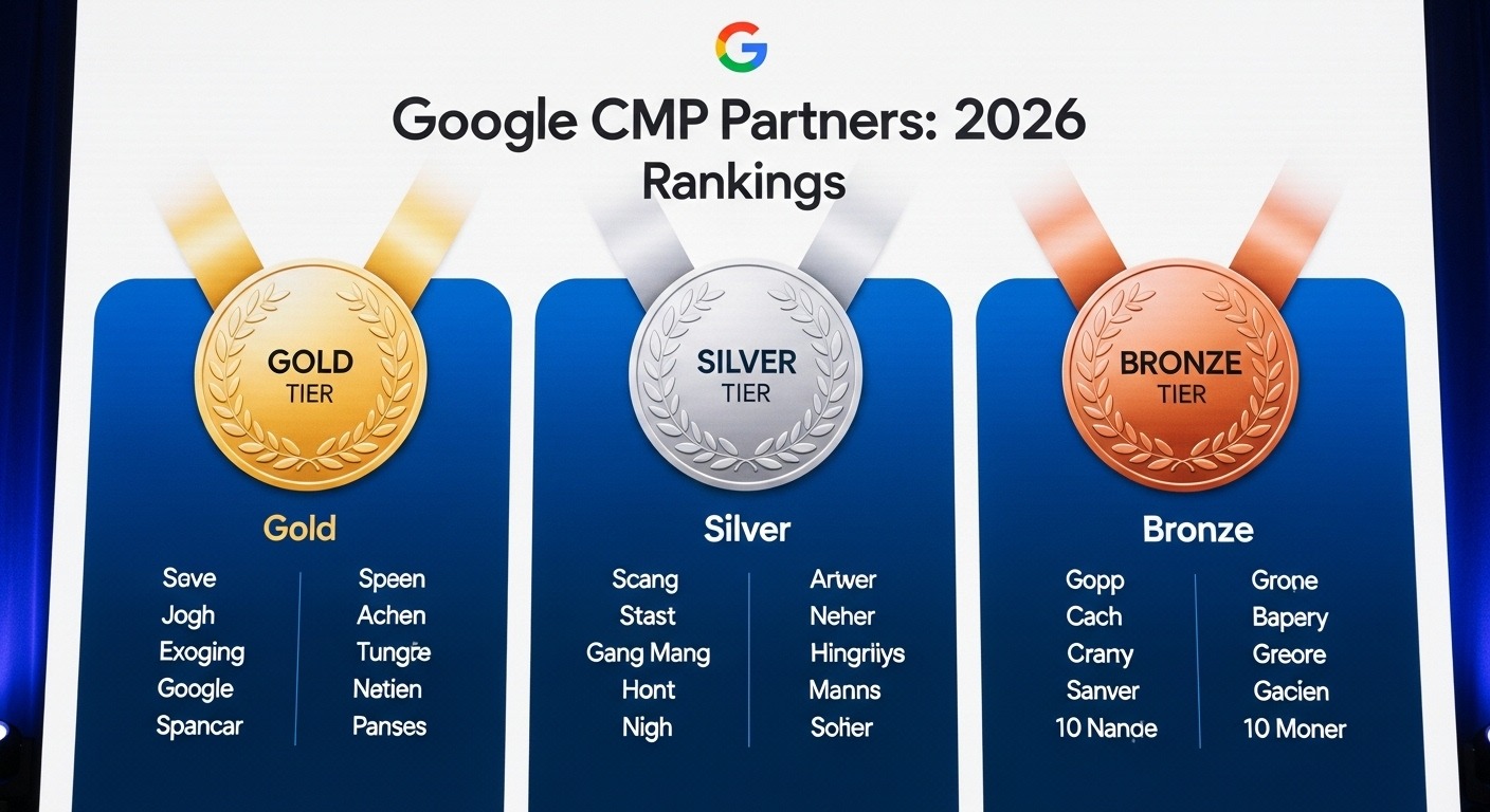 Google CMP Partners Gold, Silver & Bronze Rankings 2026