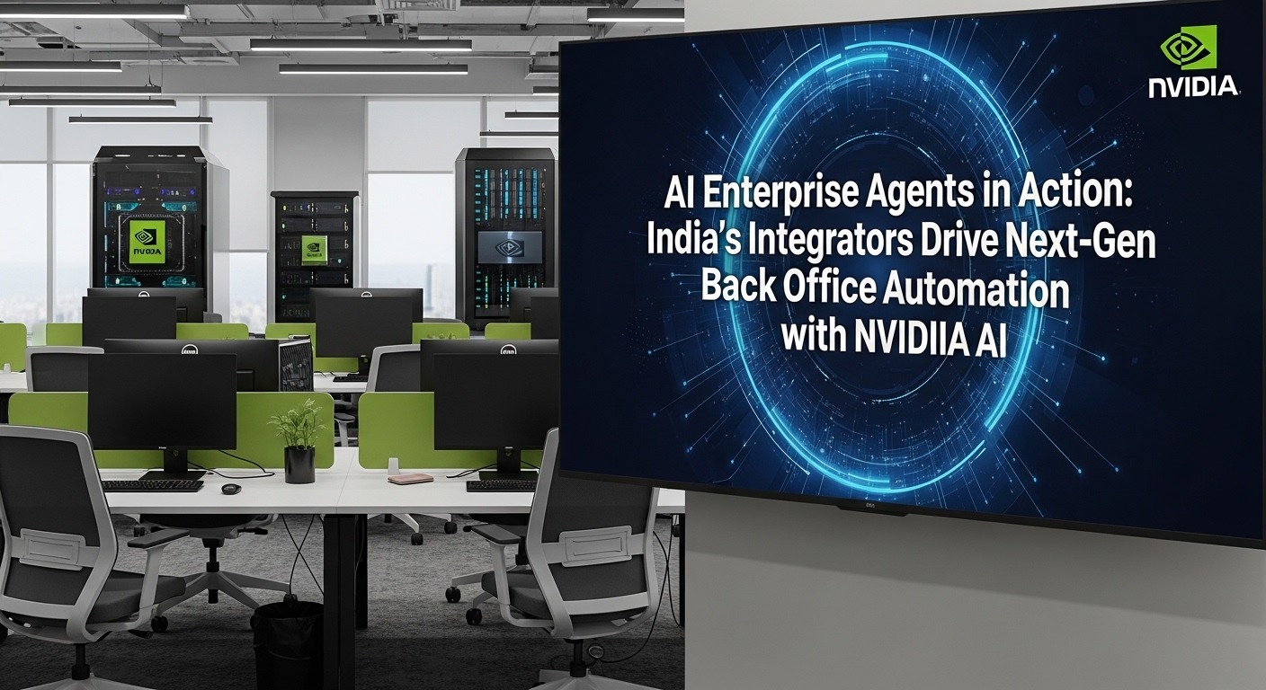 AI Enterprise Agents in Action India’s Integrators Drive Next-Gen Back Office Automation with NVIDIA AI
