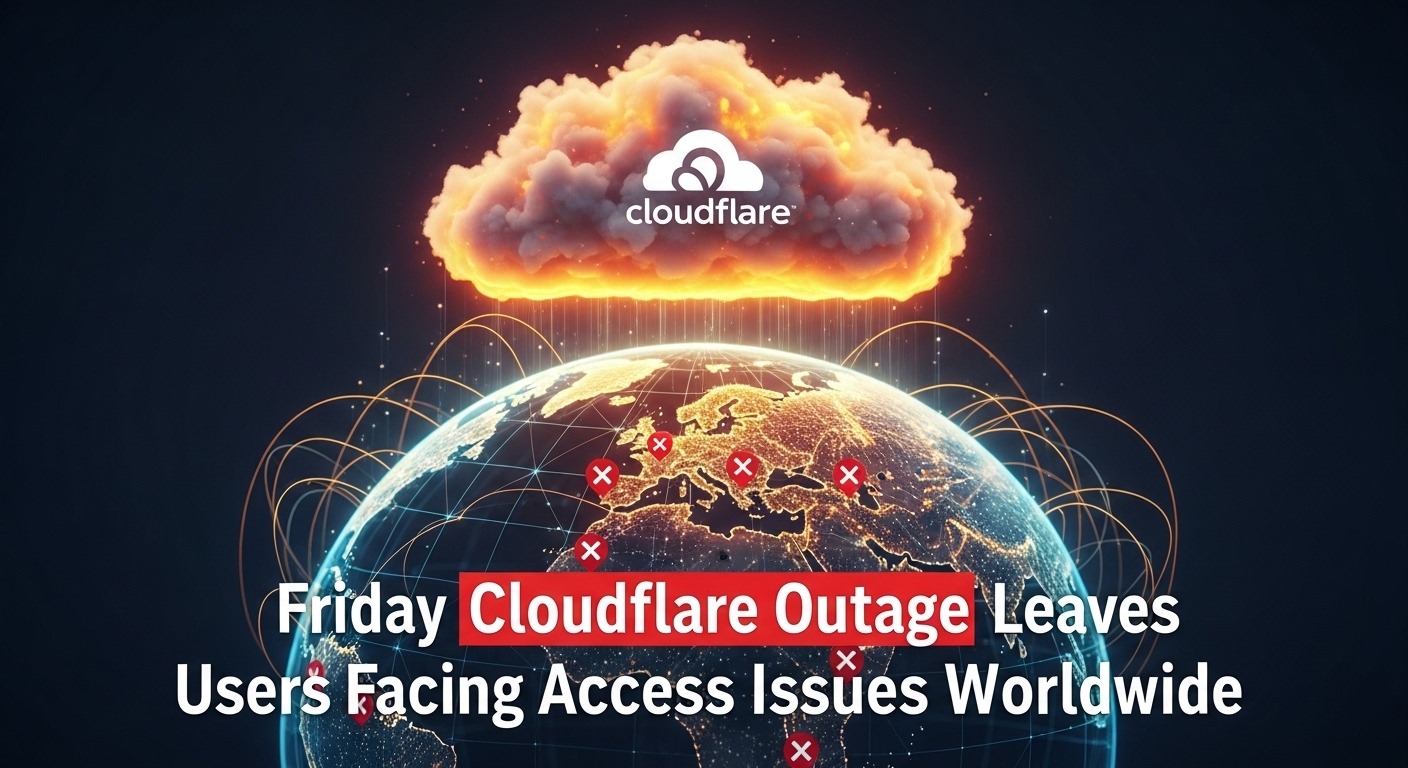 Friday Cloudflare Outage Leaves Users Facing Access Issues Worldwide
