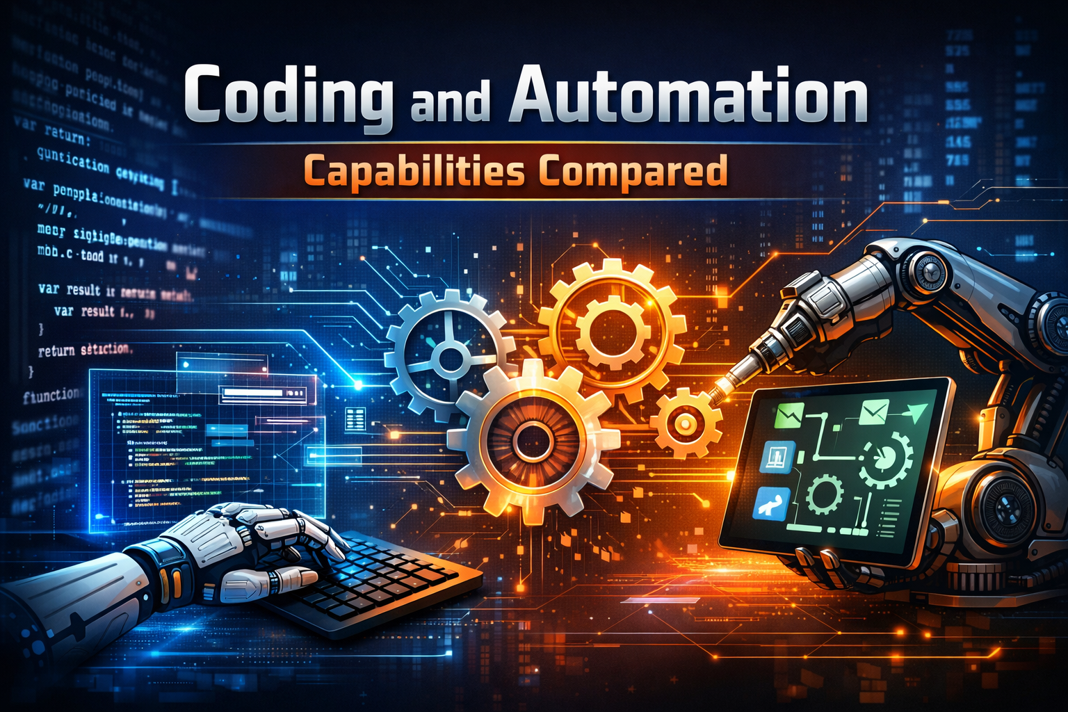 Coding and Automation Capabilities Compared