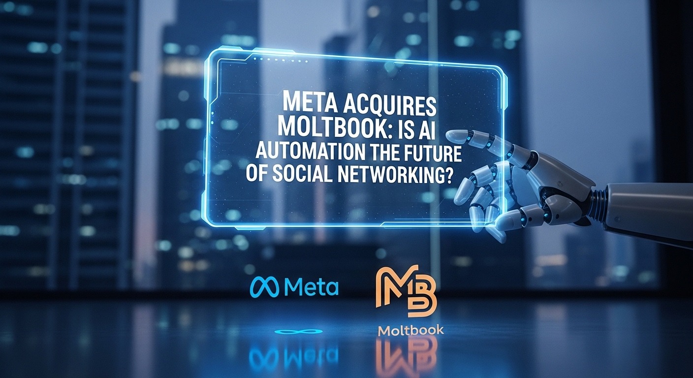 Meta Acquires Moltbook Is AI Automation the Future of Social Networking