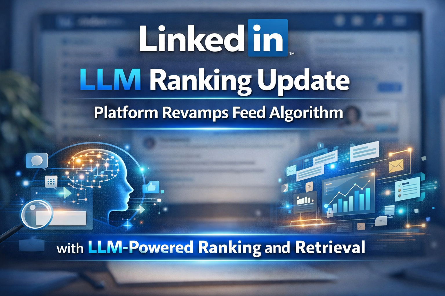 LinkedIn LLM Ranking Update Platform Revamps Feed Algorithm with LLM-Powered Ranking and Retrieval