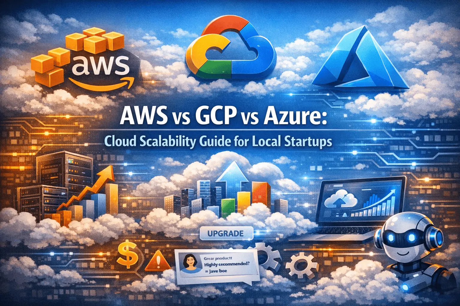 AWS vs GCP vs Azure: Cloud Scalability Guide for Local Startups