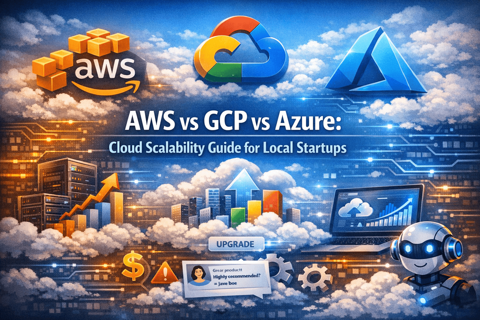 AWS vs GCP vs Azure Cloud Scalability Guide for Local Startups