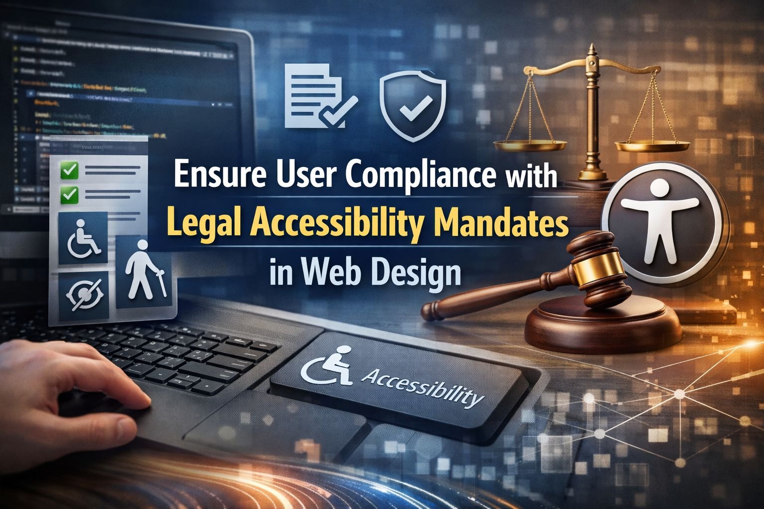 Ensure User Compliance with Legal Accessibility Mandates in Web Design