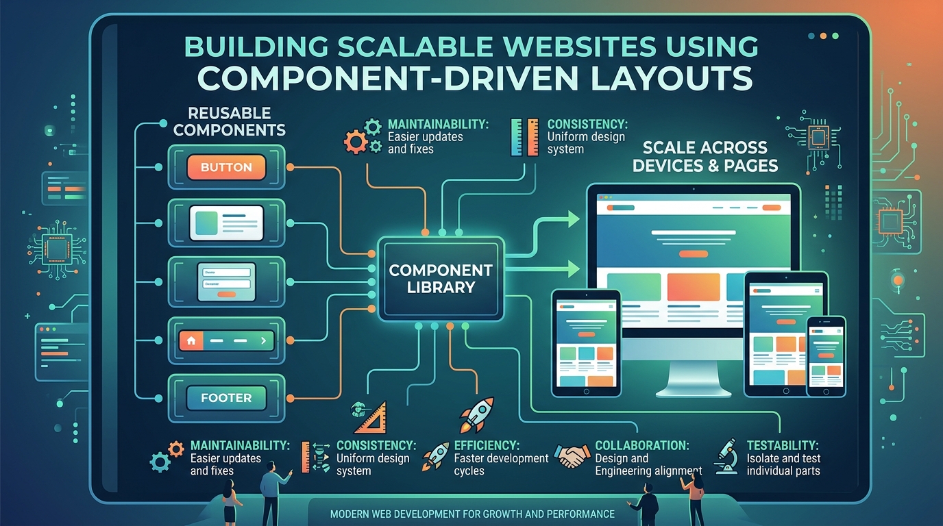 How To Build Scalable Websites Using Component-Driven Layouts