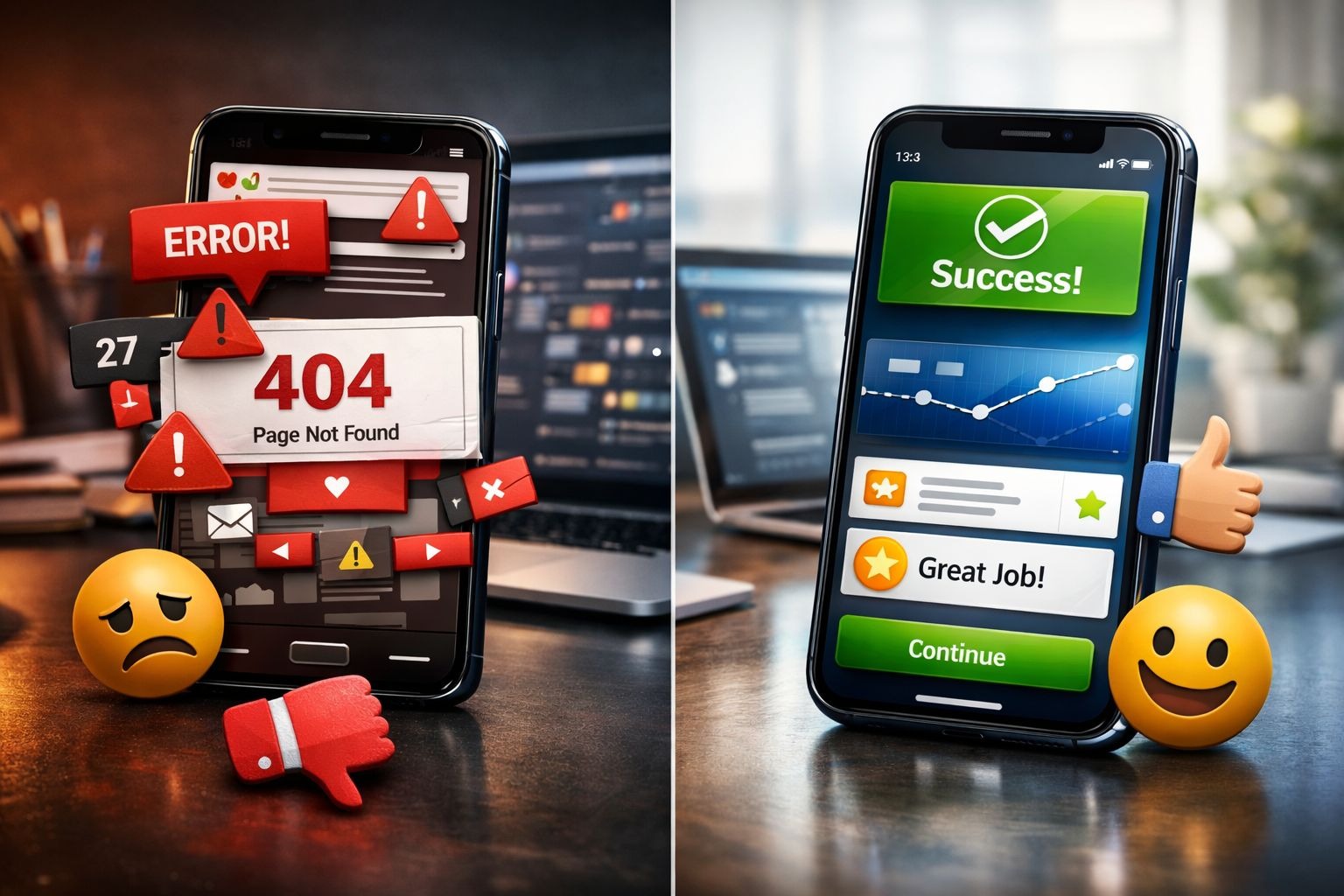 Bad UX vs Good UX