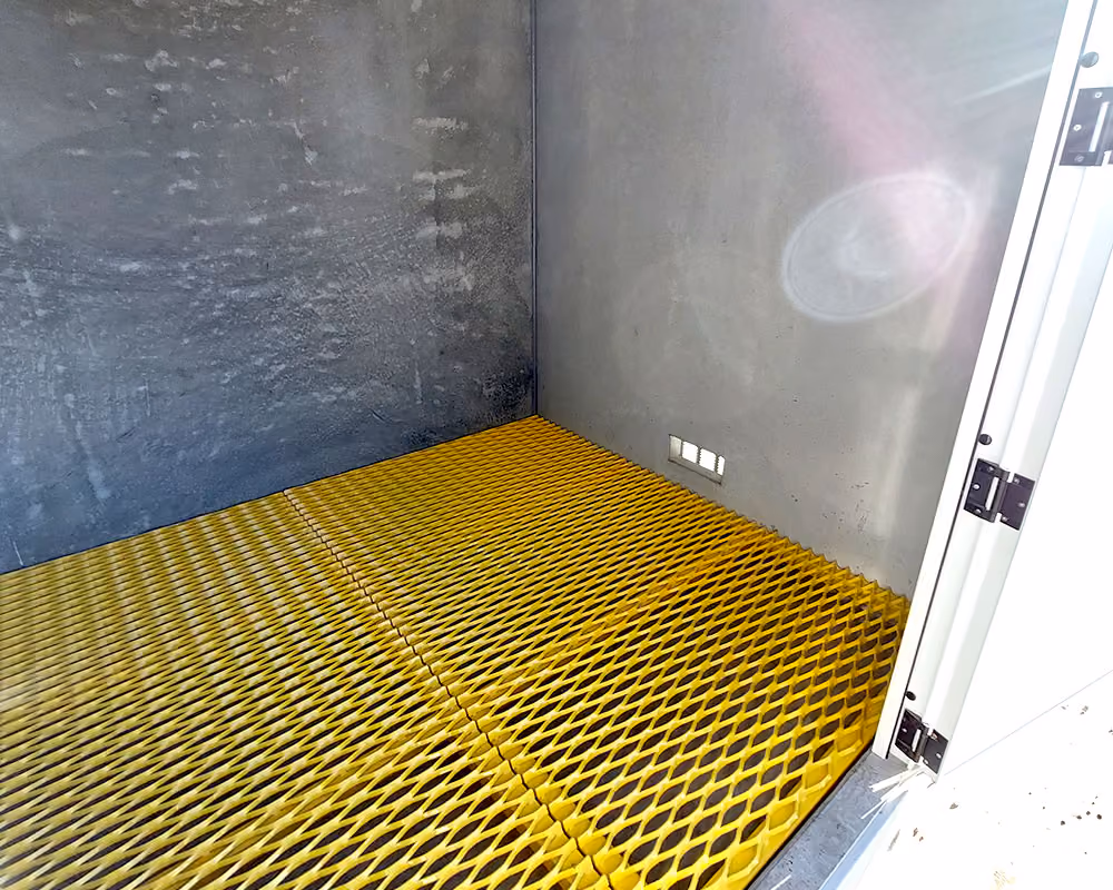 Grated Flooring - Permastore 15