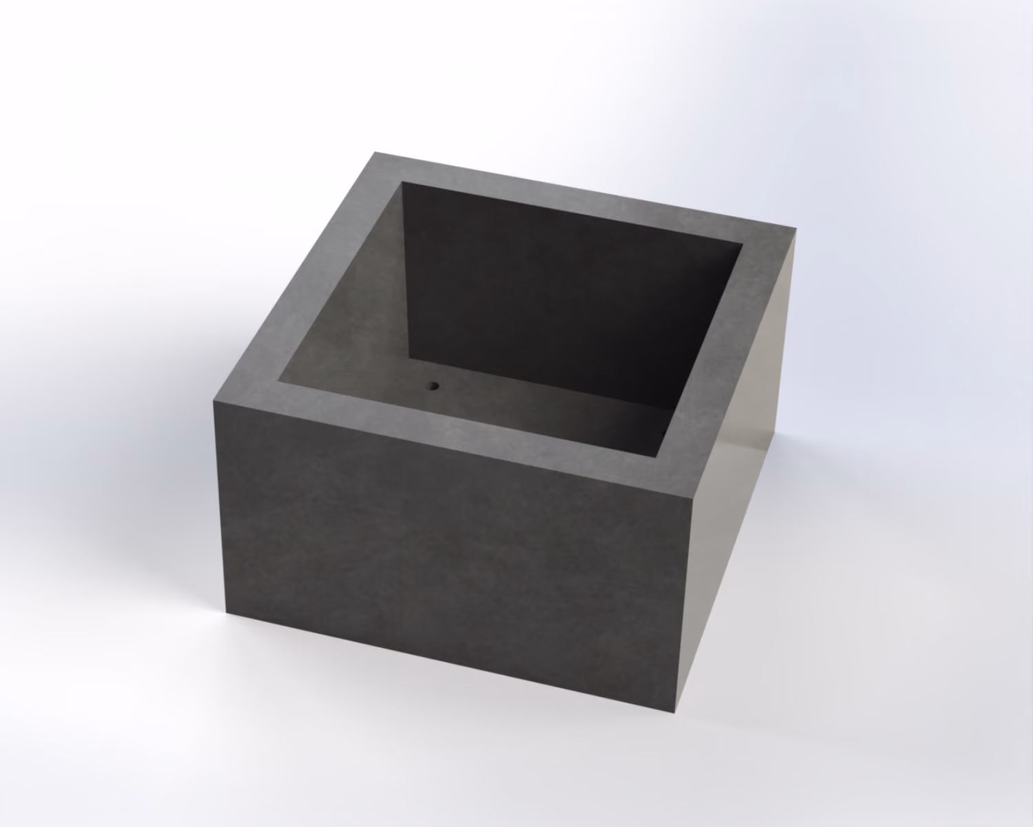 Square Concrete Planter - Permafab 33