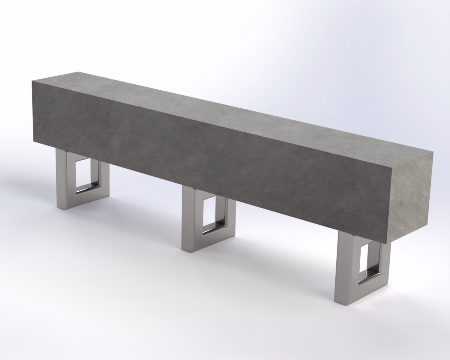 Cast Park Bench - Permafab 35