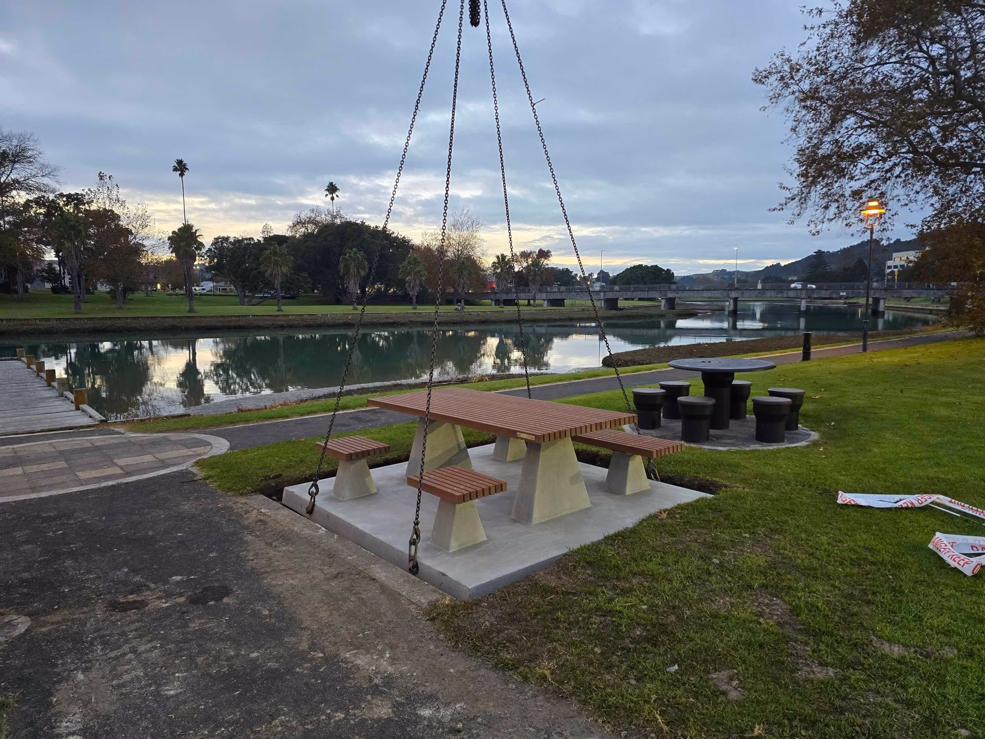 Bright Street Picnic Table - Permafab 40