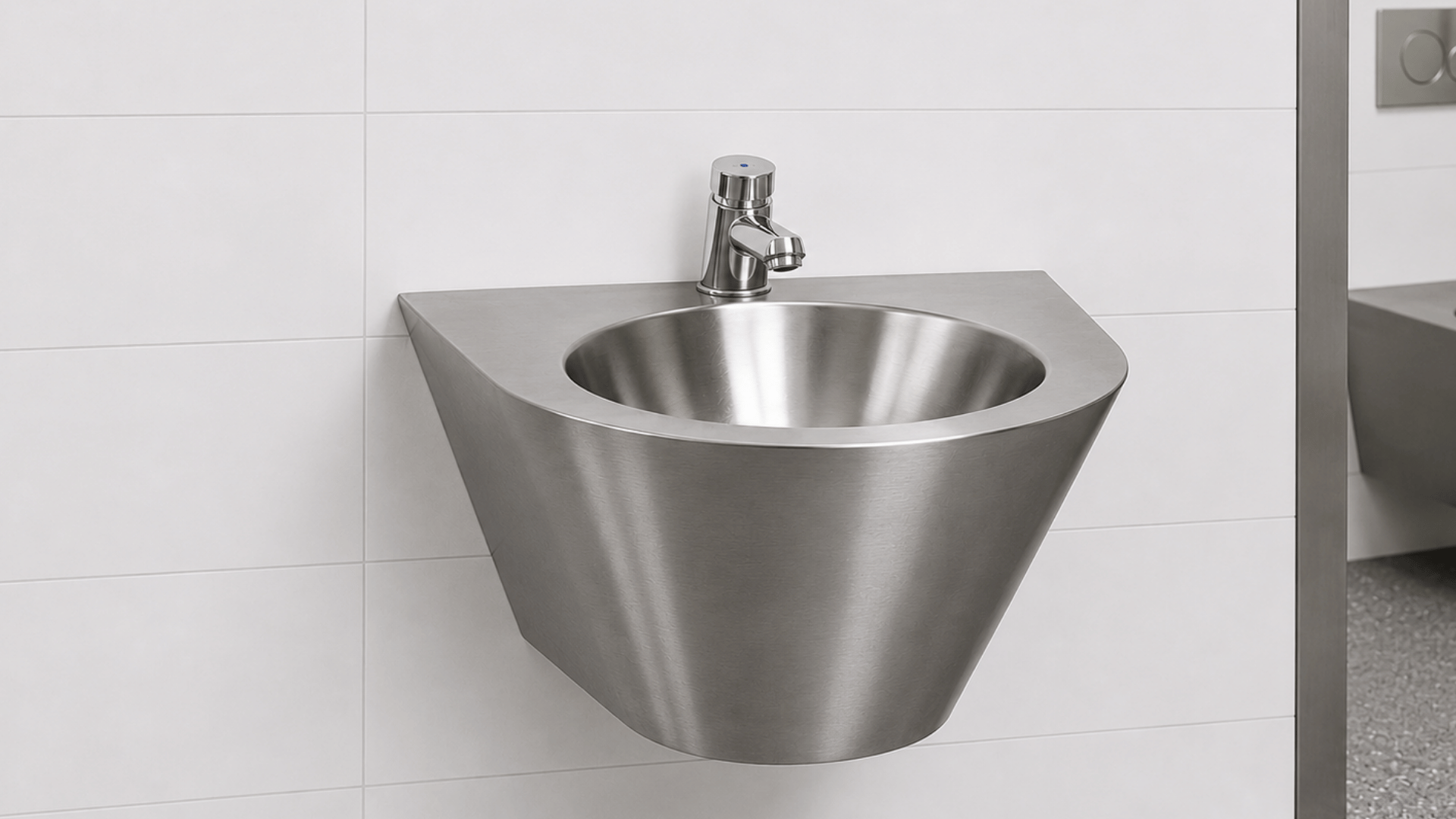 Stainless steel wash hand basin