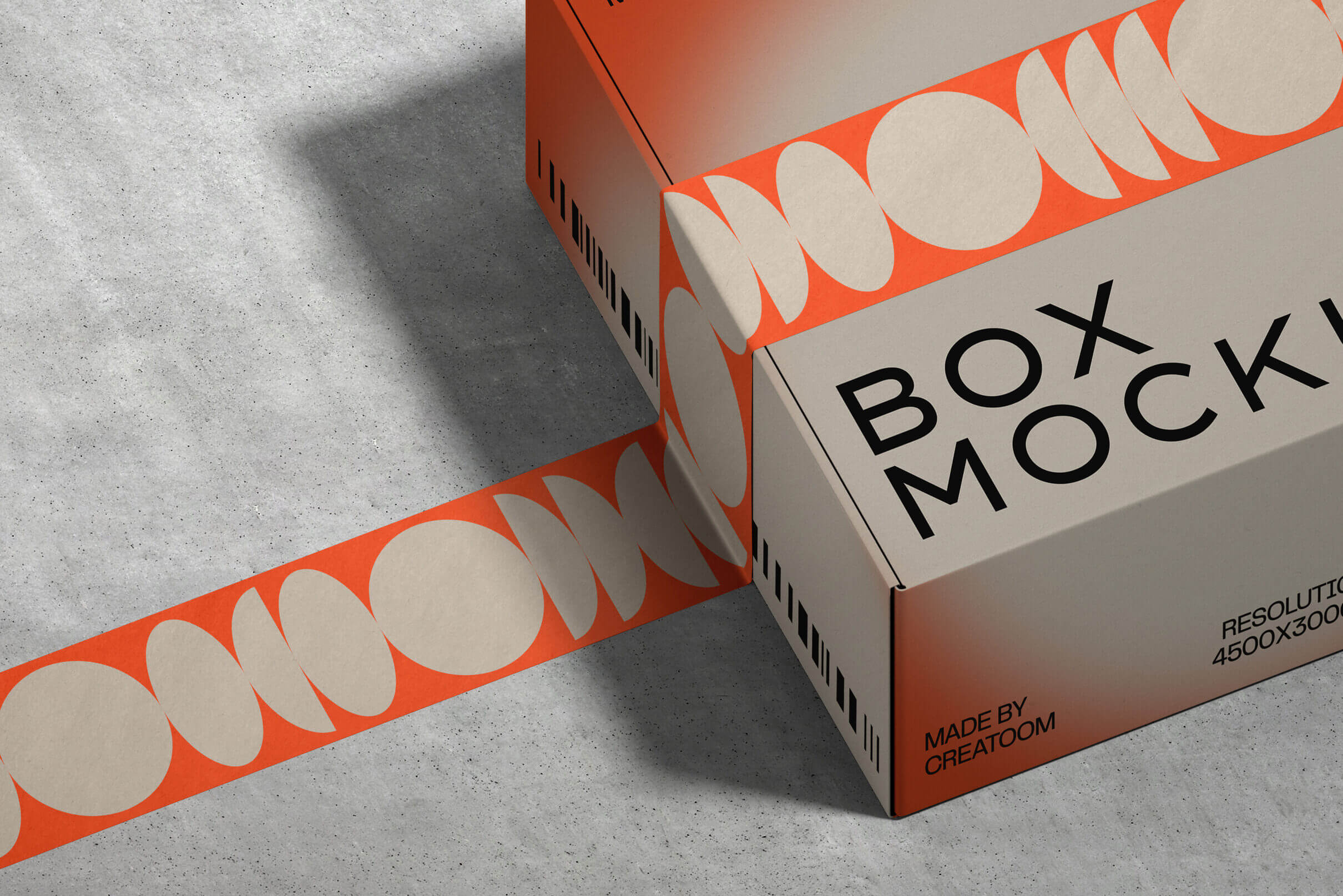 A branded package.