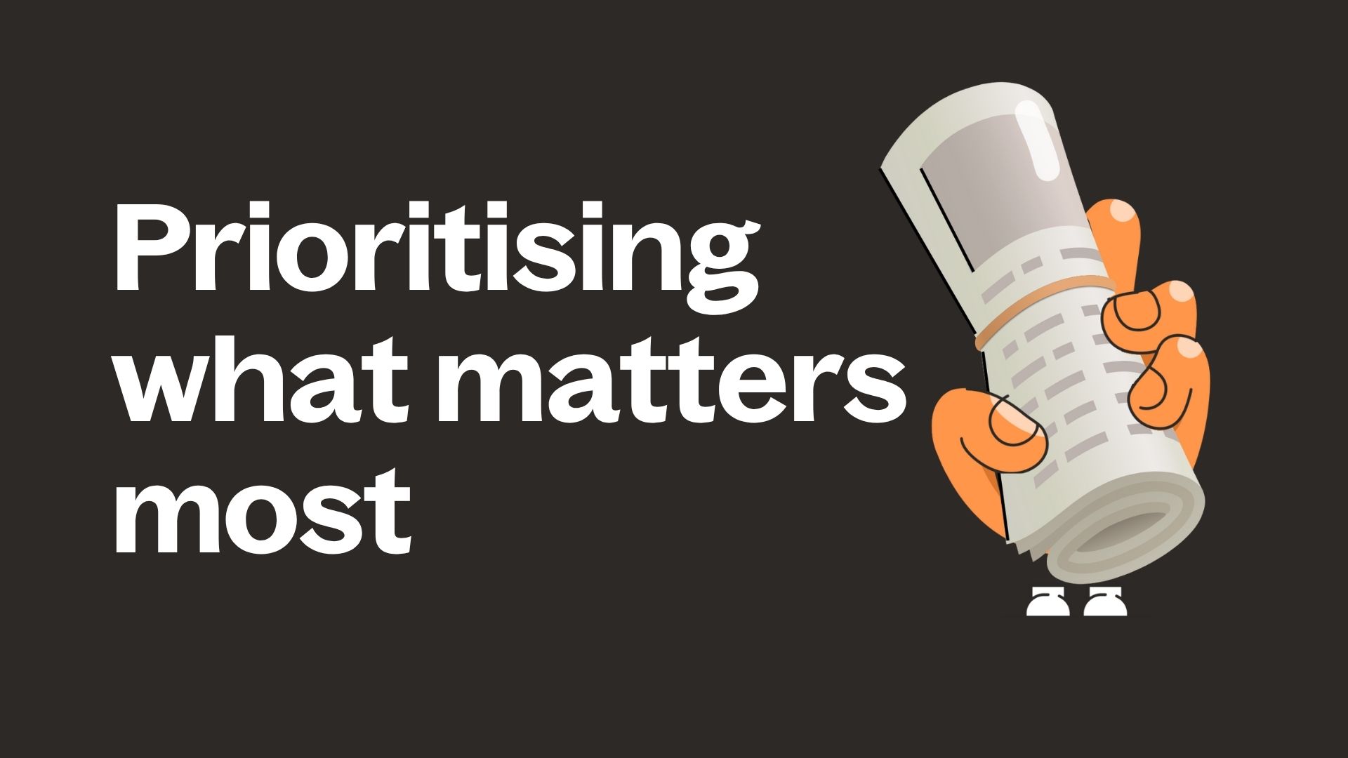 Solver Scoop: Prioritising what matters most