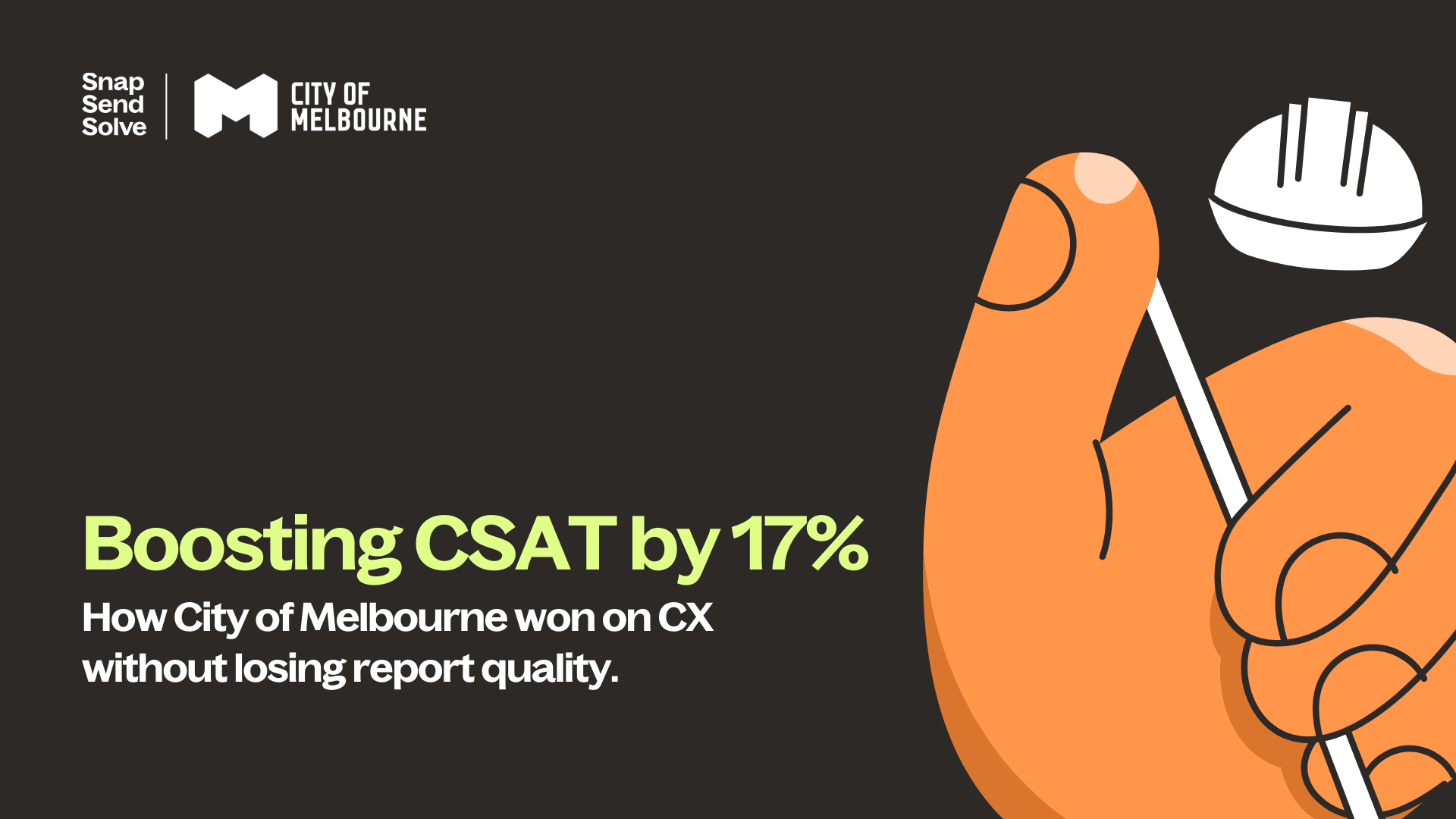 Boosting CSAT by 17%: How City of Melbourne won on CX without losing report quality