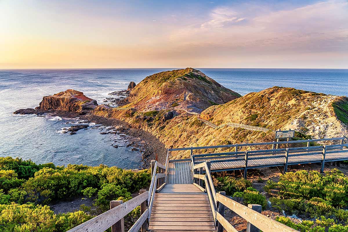 Pulpit Rock at Cape Schanck