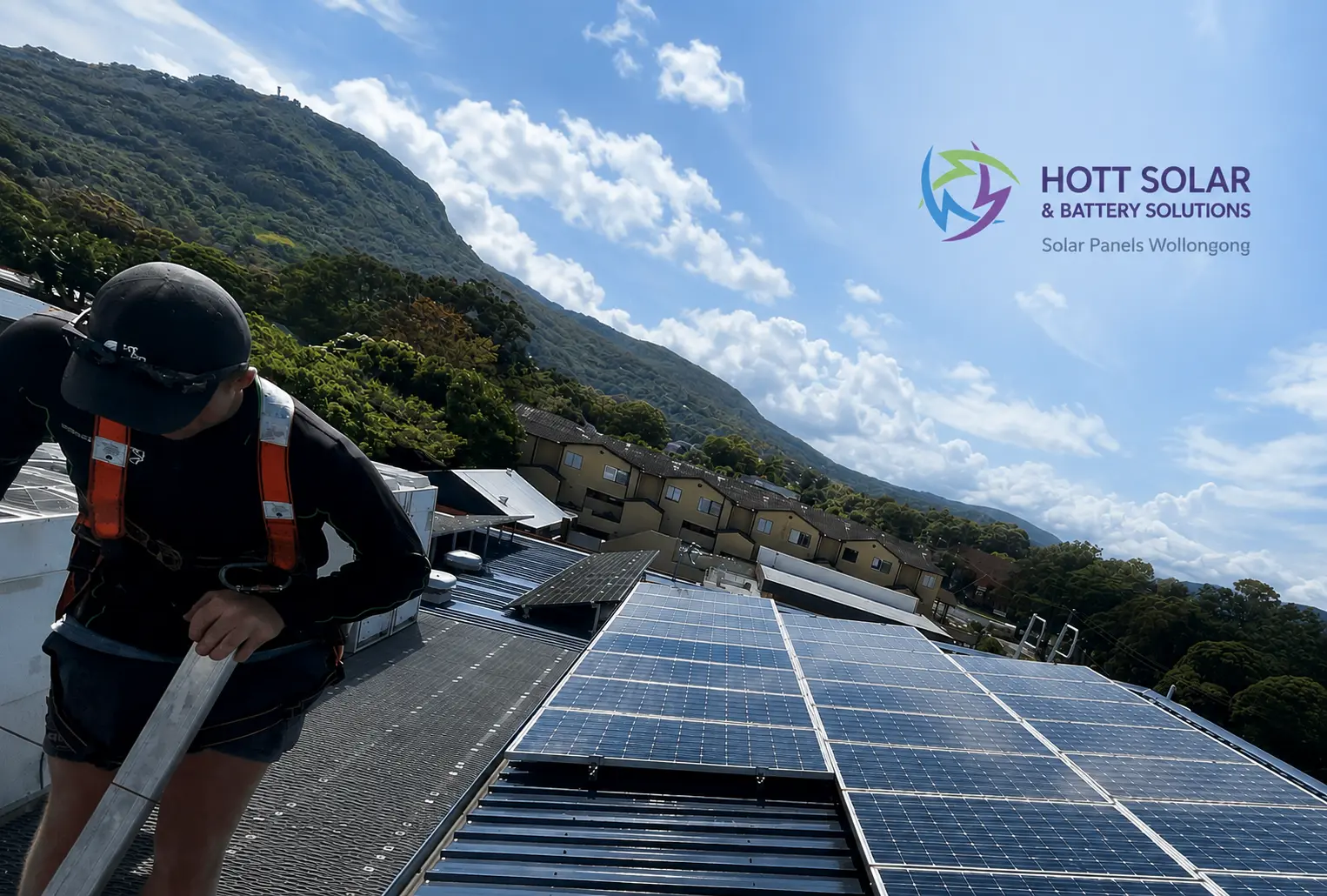 Solar panels Wollongong installed by Hott Solar and Battery Solutions