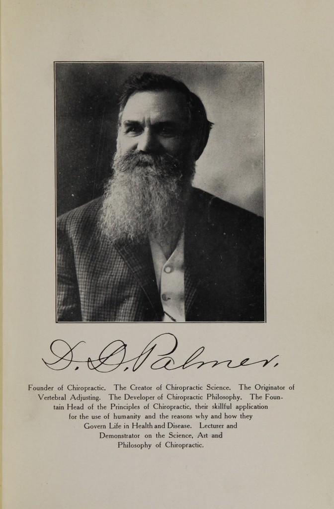 The chiropractor / by D.D. Palmer. | Wellcome Collection