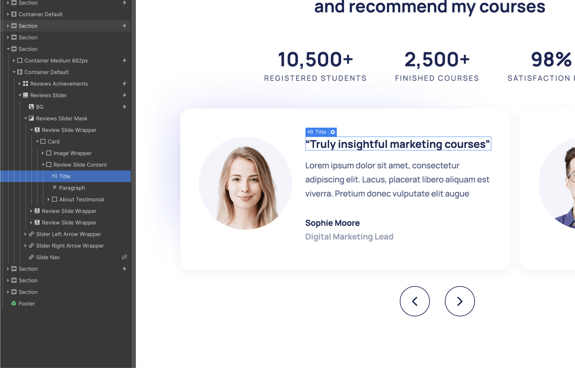 Static Content - Entrepreneur Webflow Template