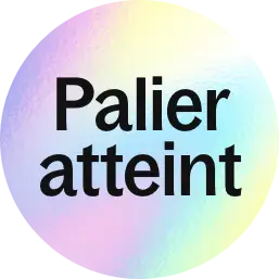 Palier atteint