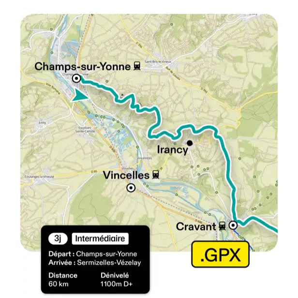 RV IDF Carte GPX