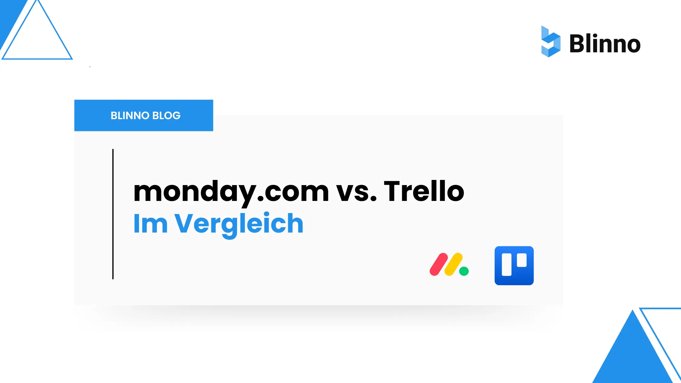 monday.com Vergleich mit Trello Thumbnail Blinno Blog