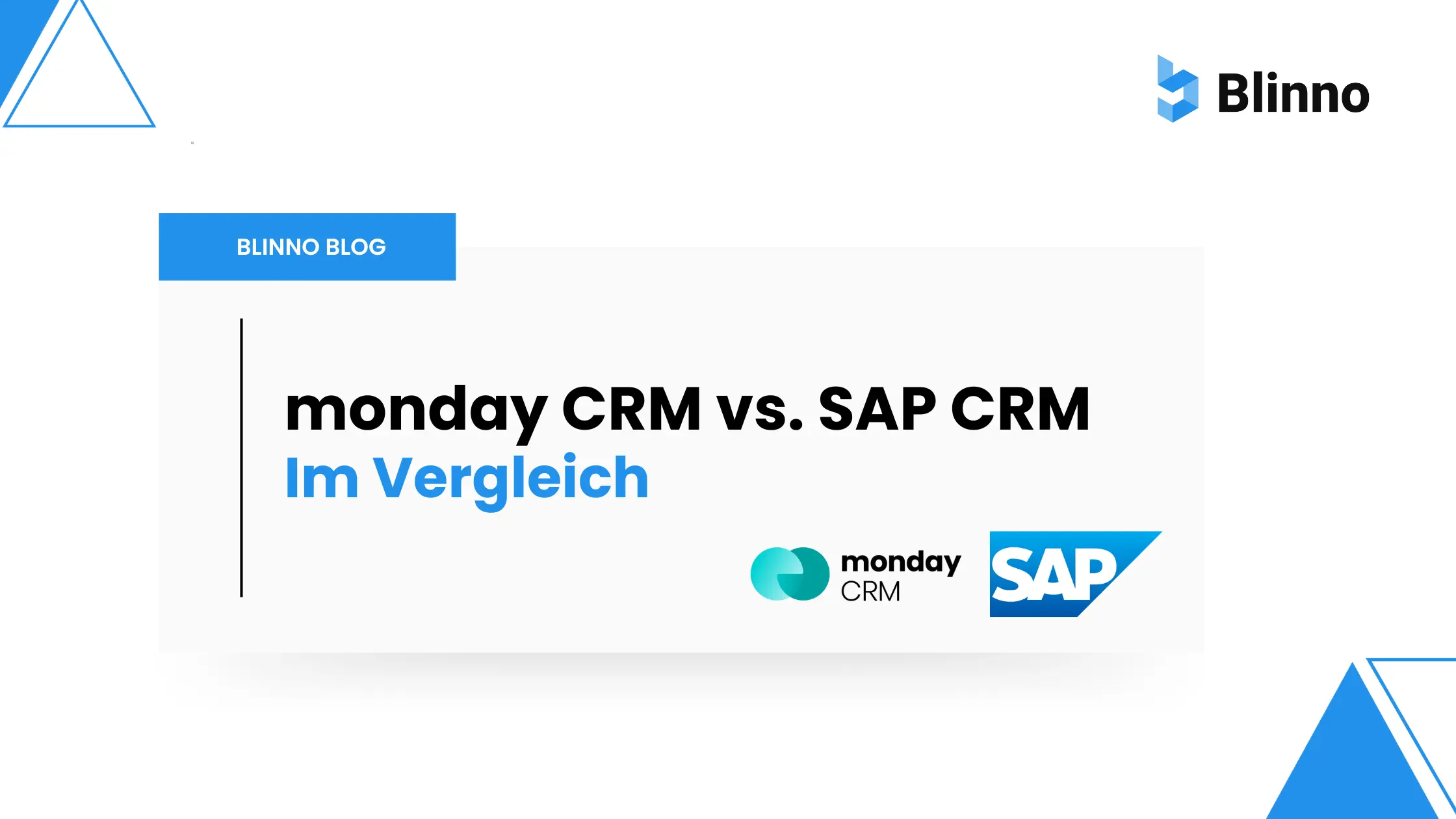 monday CRM vs SAP CRM Thumbnail Blinno Blog