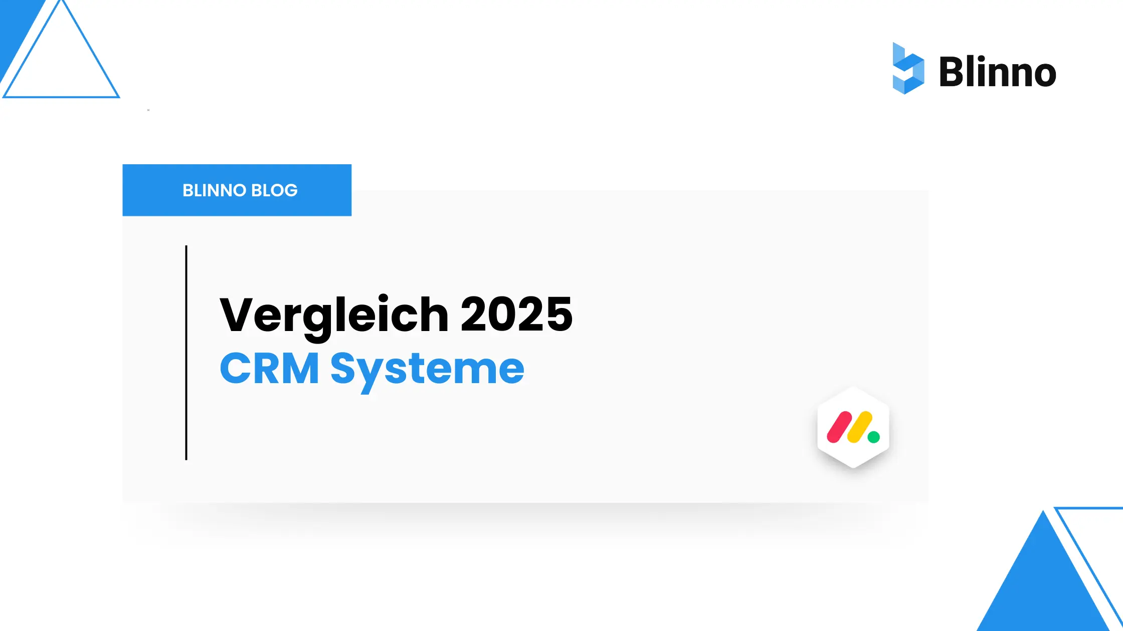 monday CRM Vergleiche Thumbnail Blinno Blog