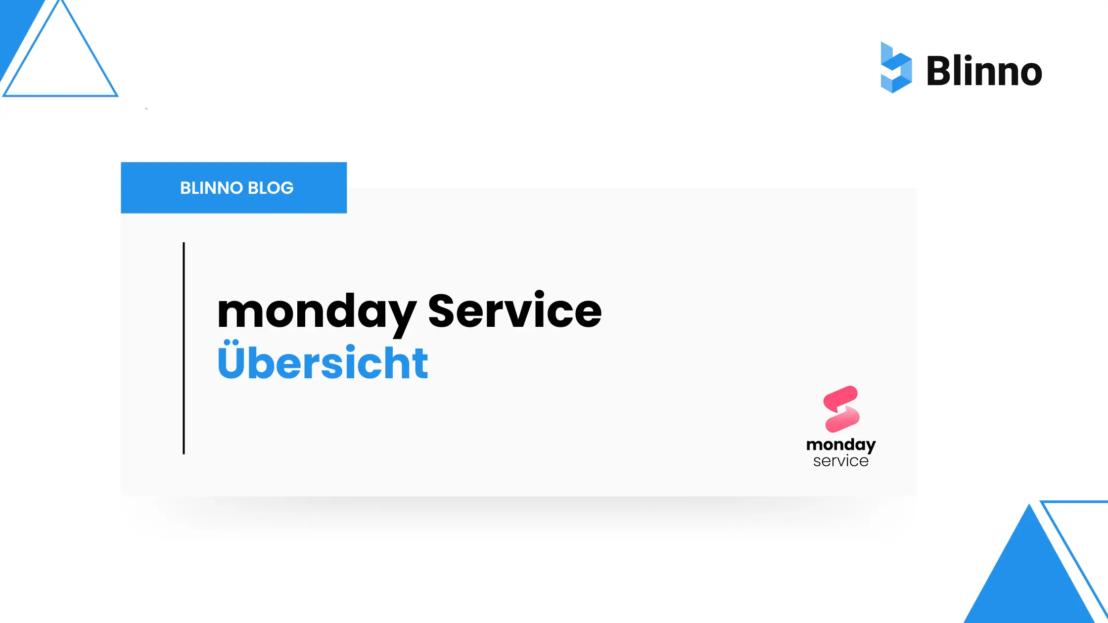 monday Service Vorstellung Thumbnail Blinno Blog