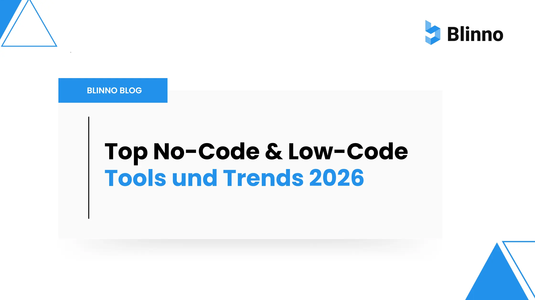 Blogthumnails Top 10 No-Code-Tools 2025 Blinno