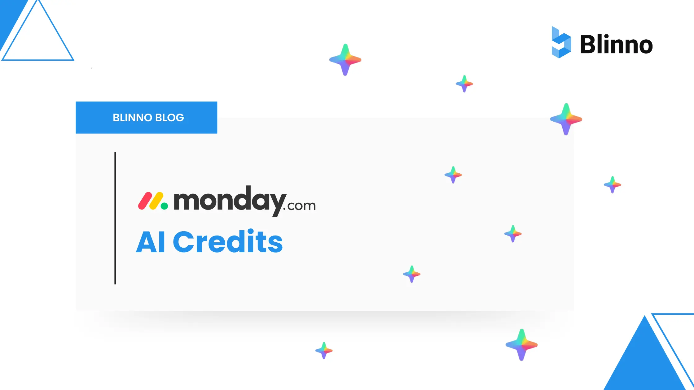 Blinno Blog Thumbnail monday AI Credits einfach erklrt