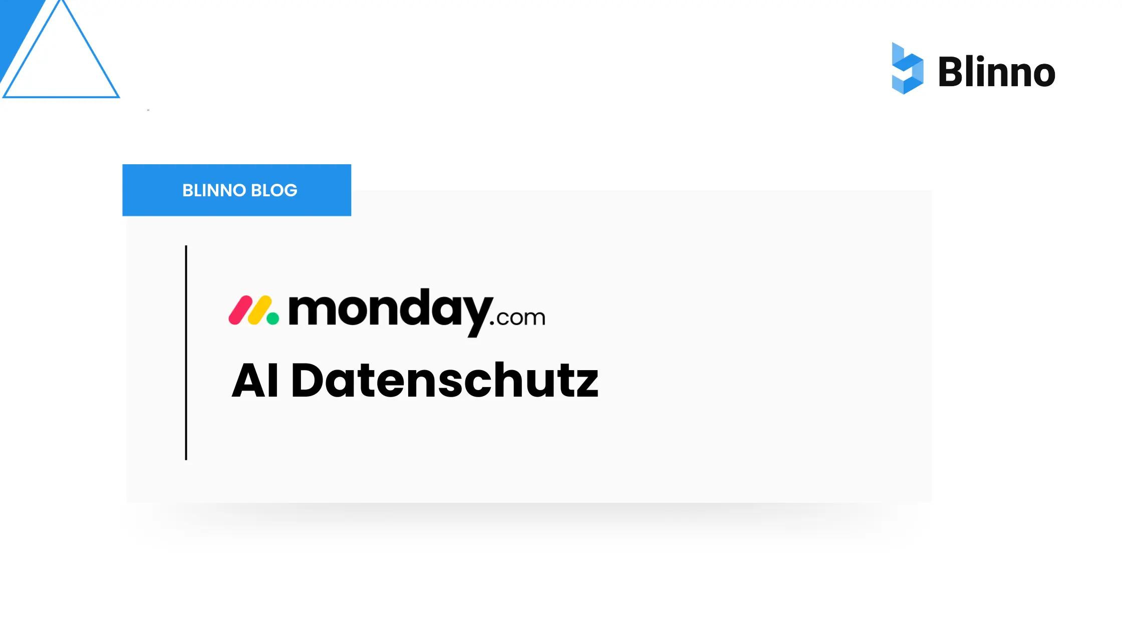 monday AI Data Privacy Blinno Blog