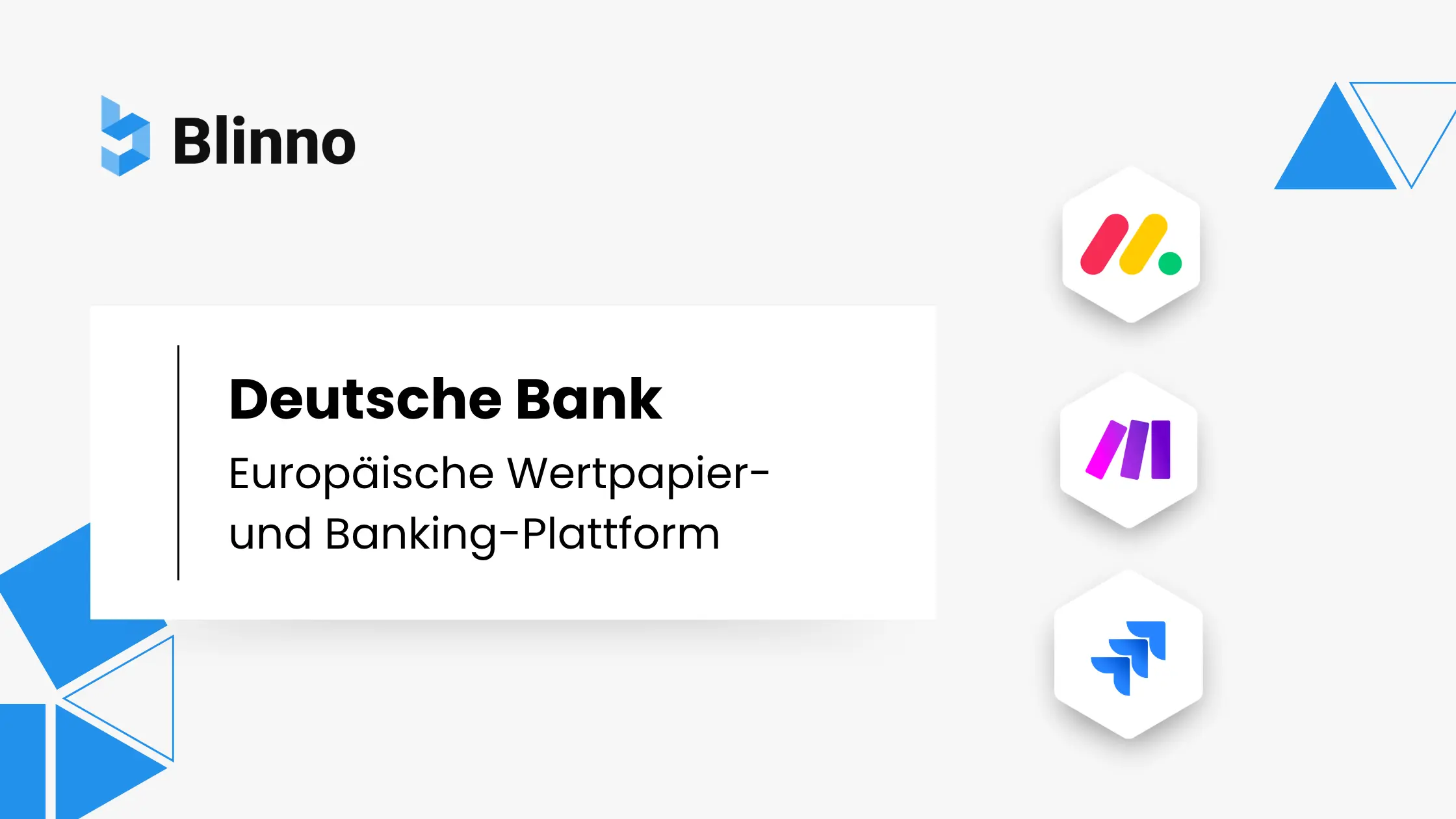 Portfolio-Management Bankwesen Referenz Blinno