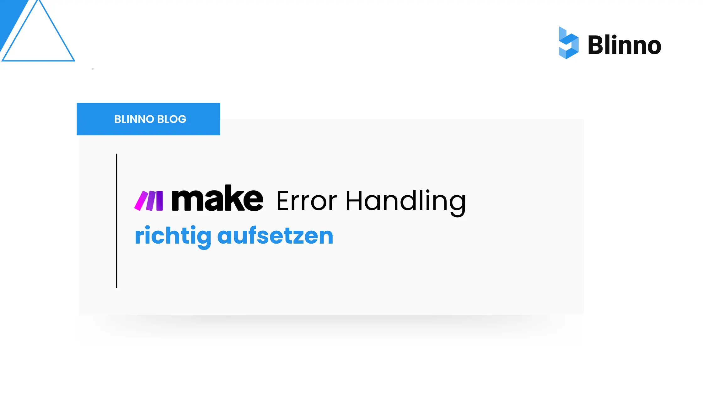 Make Error Handling Blinno Blog Thumbnail