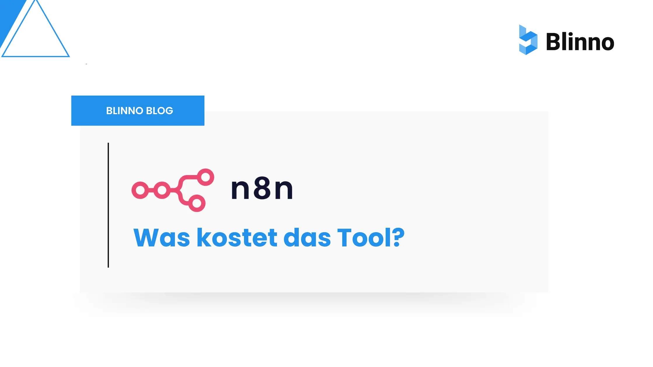 n8n Kosten Break-even Blinno Blog Thumbnail