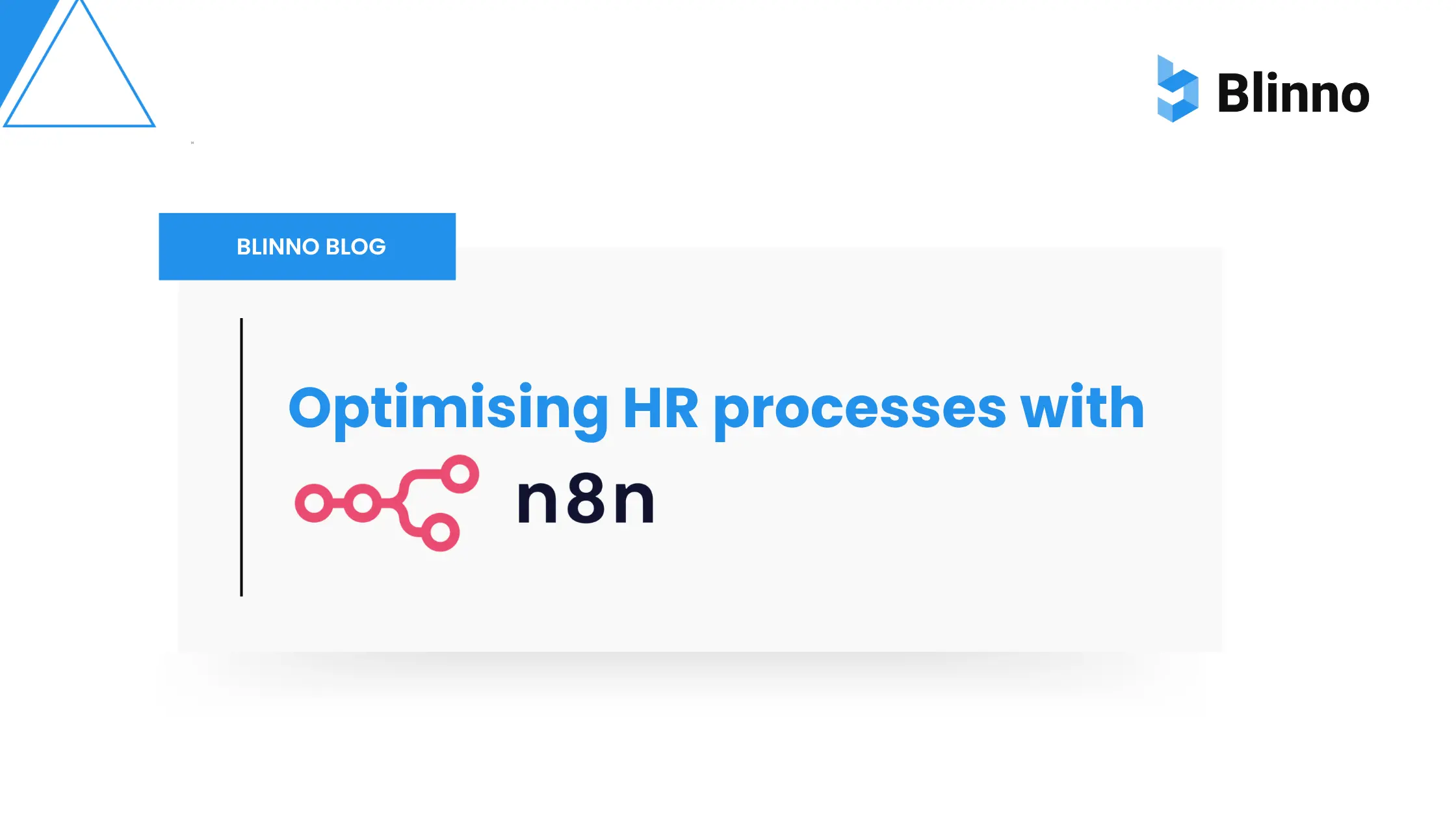 Automating HR processes with n8n, Blinno blog thumbnail