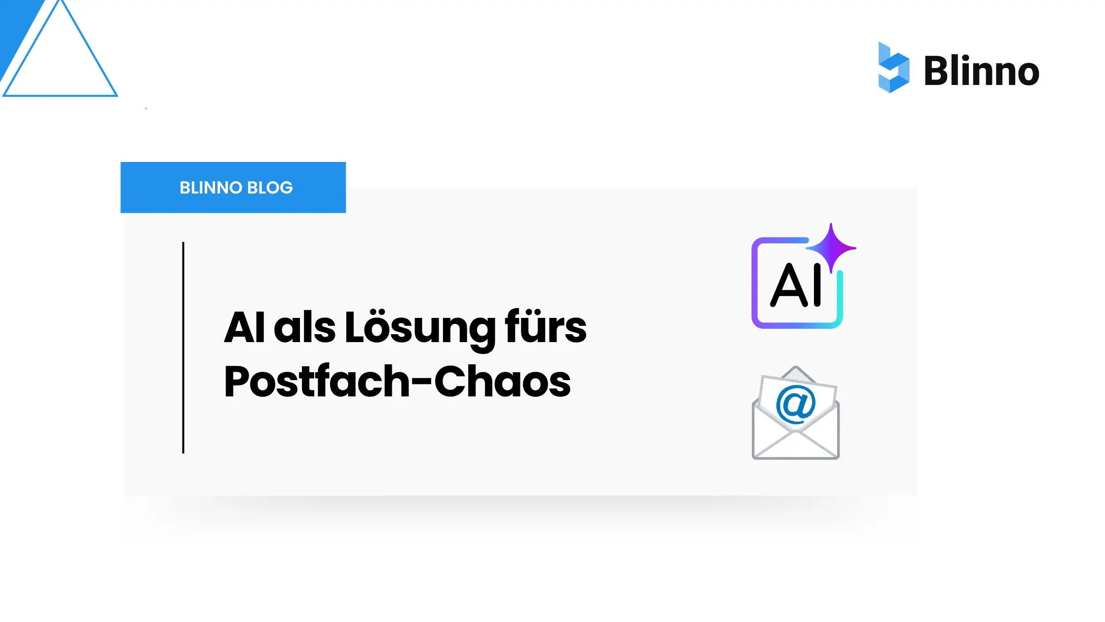AI Lösung für Sammelpostfächer Blinno Blog Thumbnail