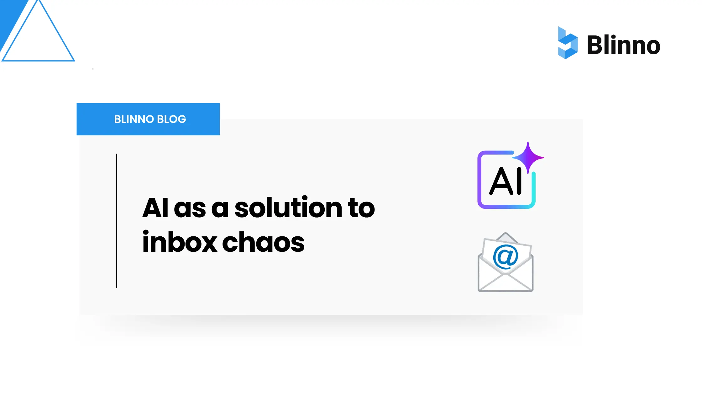 AI solution for shared inboxes Blinno blog thumbnail