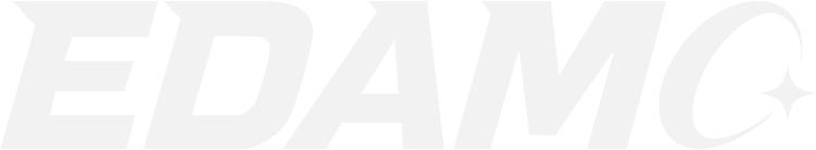 Edamo Logotype Blanc