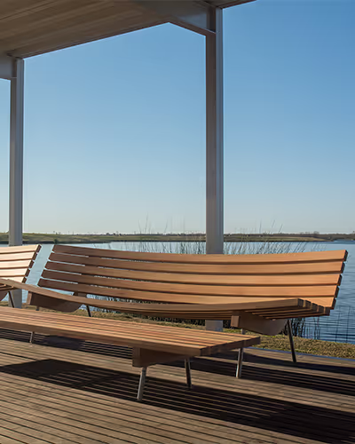 wood bench