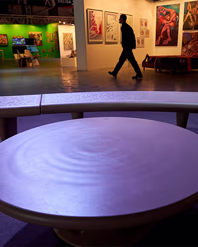 concrete table