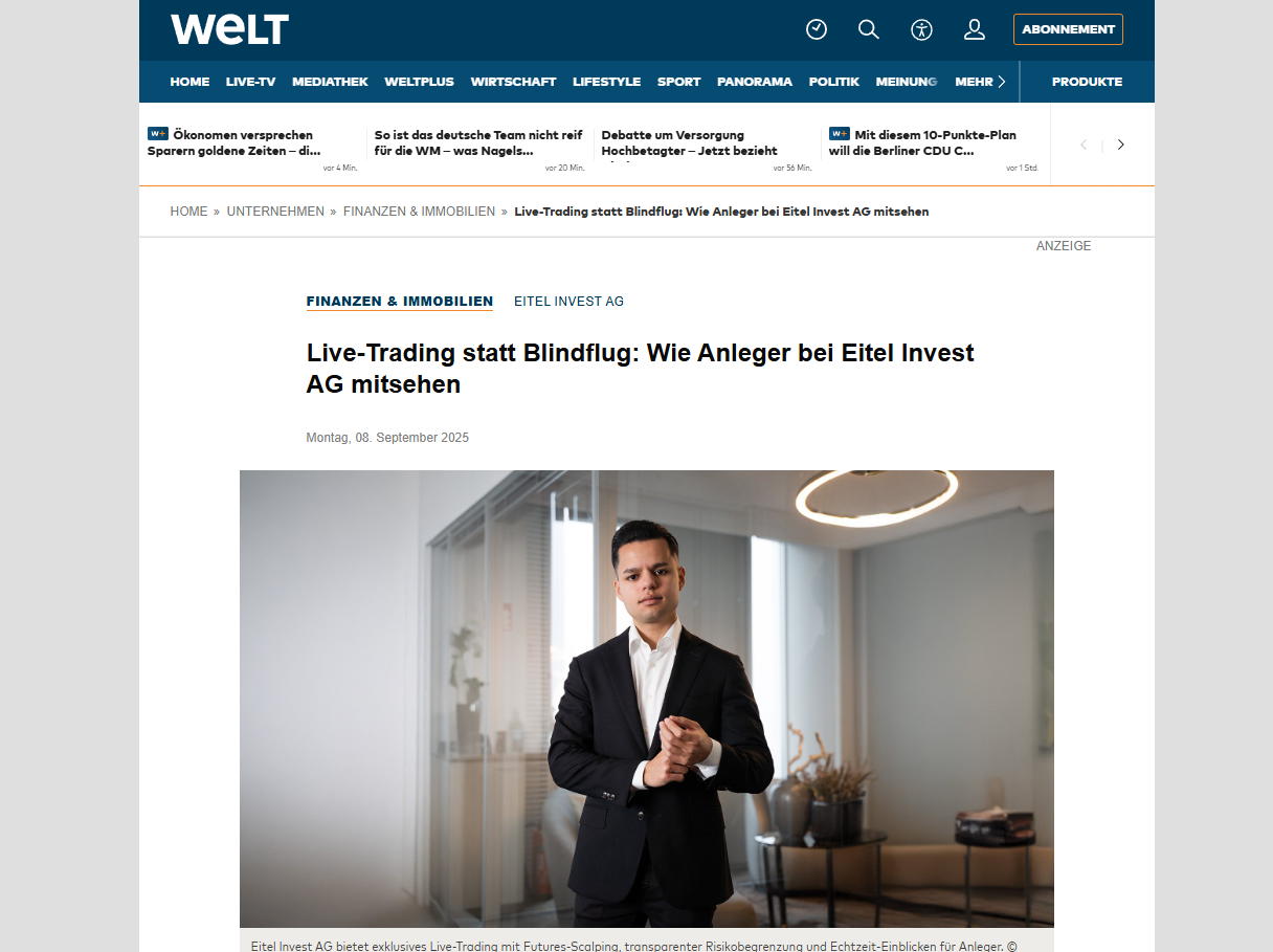 Welt Artikel Vorschau