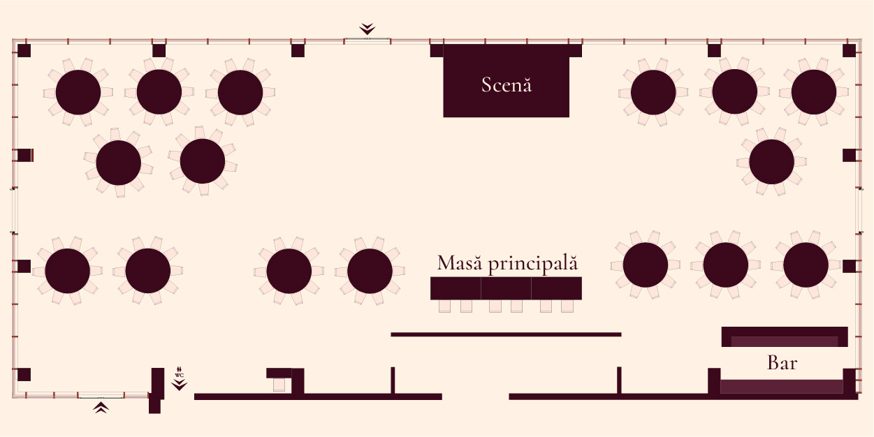 Hall layout