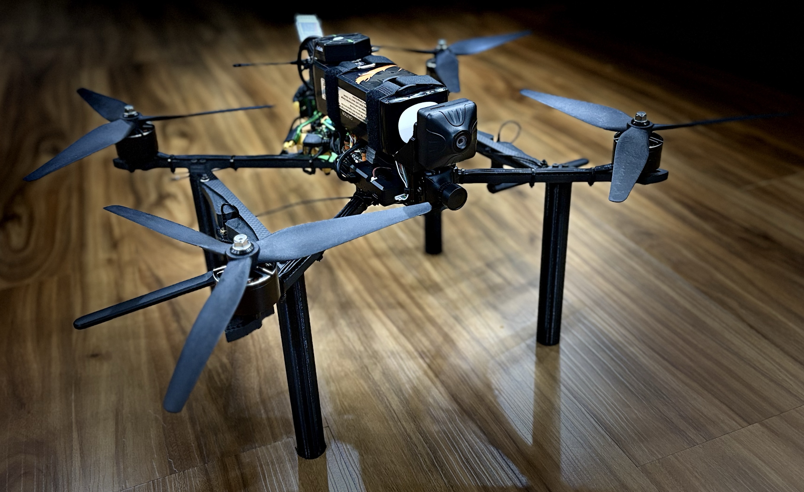fpv quadcopter uav logistics