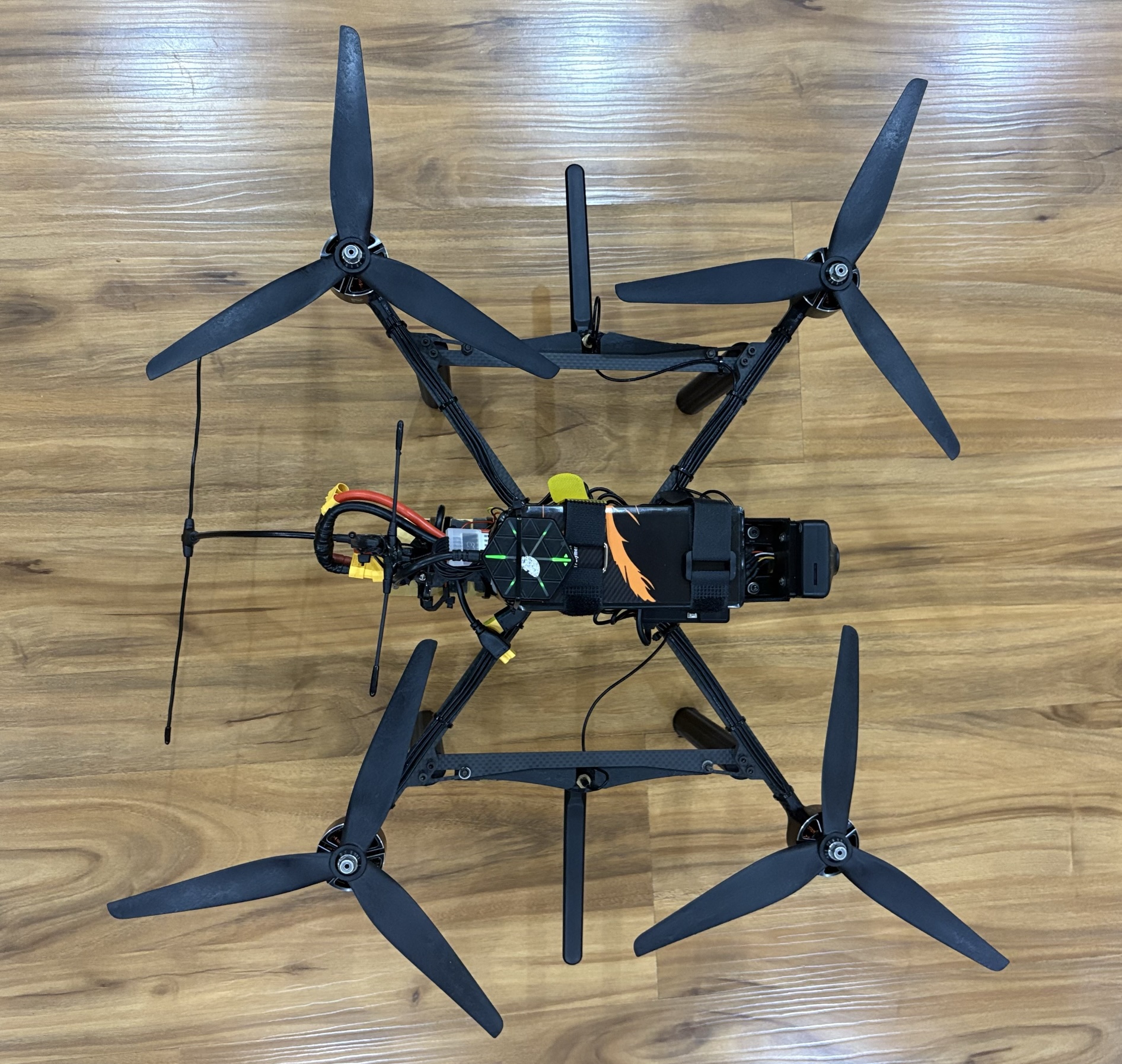 fpv quadcopter uav logistics