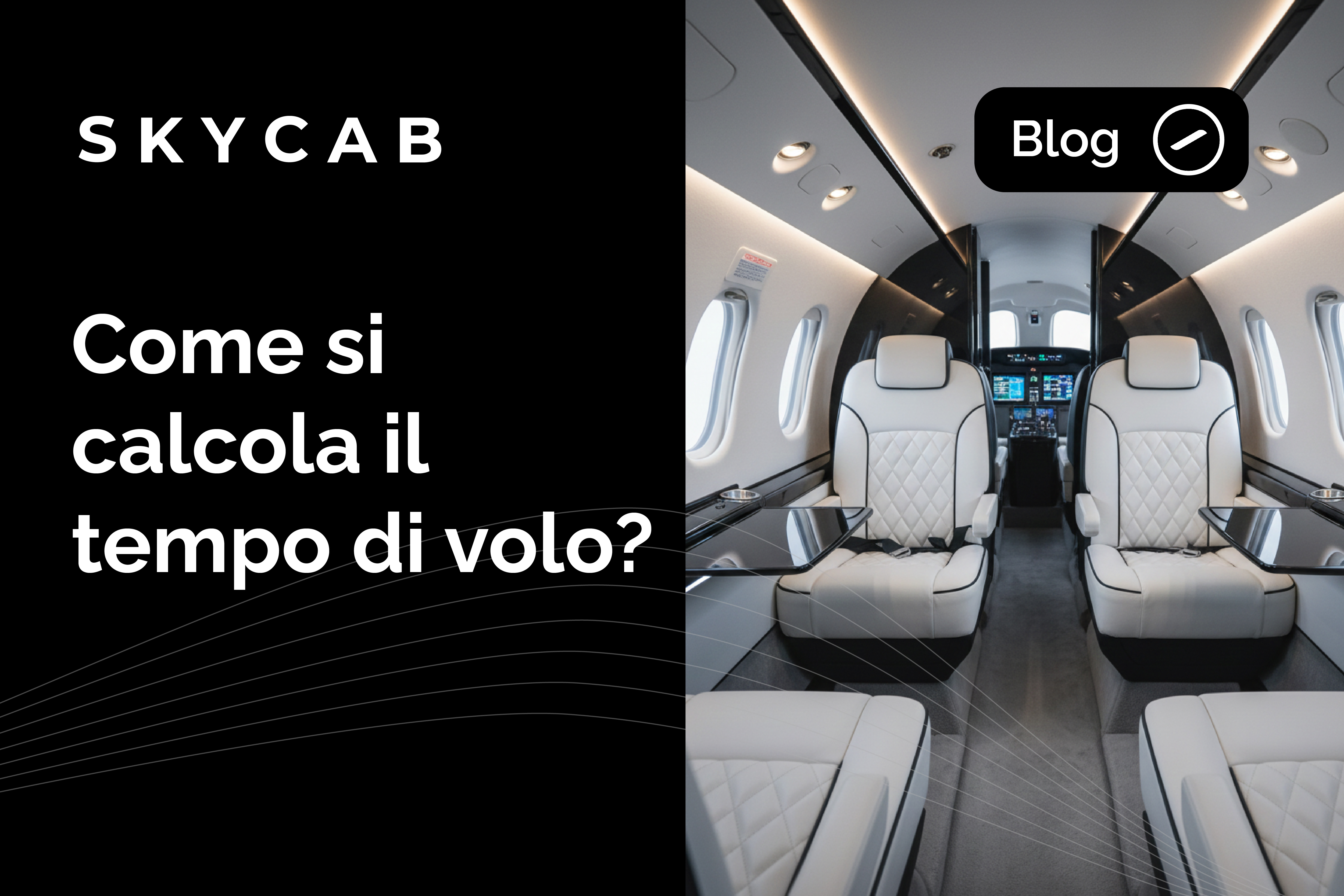 Calcolo del costo di un volo privato - Skycab