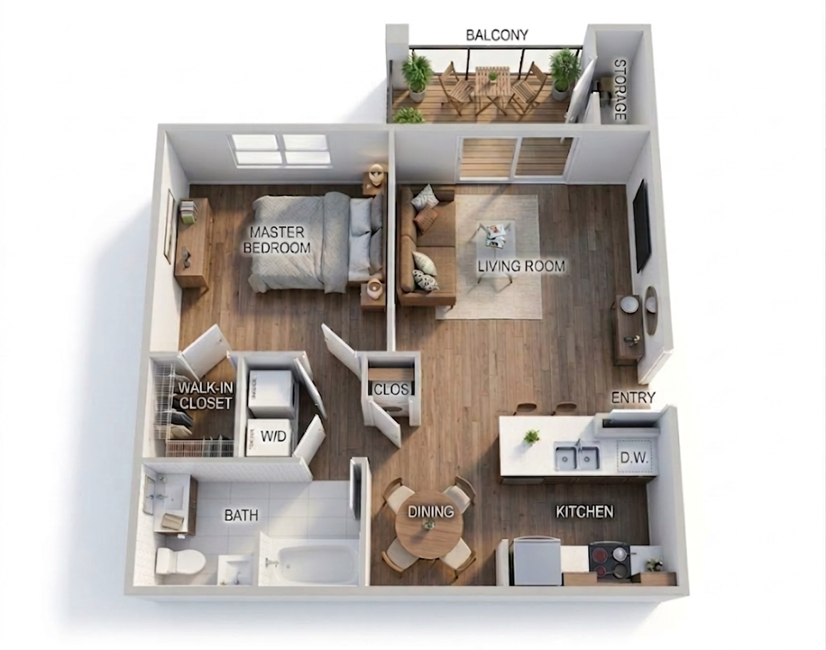 A1 floor plan layout 